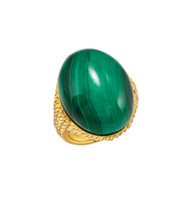 Anello Chantecler Donna Et Voilà Capriness in Argento Malachite 44700